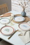 Hermia Set de Servir Pasteles de 4 piezas Multicolor